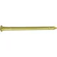 Drahtstift Halbrundkopf - Messing blank