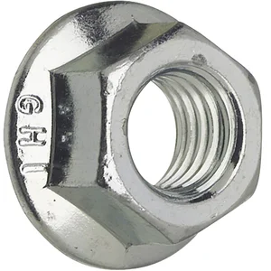 DIN6923/ 8 M 6 verzinkt Sechskantmutter mit Flansch