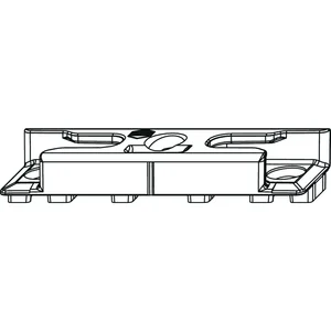 MACO Schließteil iS Euronut 6/8/4, Falzluft 12 mm, silber (96563)