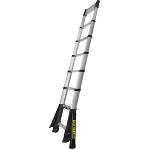 JUST Anlege-Teleskopleiter Telestep Prime 11 Sprossen 0,87 - 3,5 m