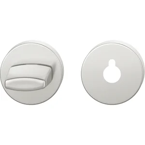 FSB WC Rosette 17 1735 00031 AGL, R/8 mm, ohne Schauscheibe, Aluminium silber