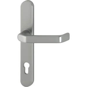 Schmalschild - Halbgarnitur LIVERPOOL - (Innen) PZ92, 8x50, silber eloxiert