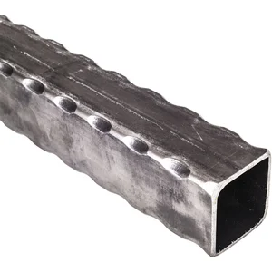ARTEFERRO Rohr 40 x 40 x 2,5, Länge 3000 mm, Schmiedeeisen gehämmert