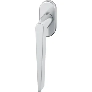 FSB Fenstergriff 34 1005 ovale Rosette 32,5 x 70, Edelstahl matt