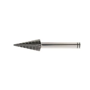 LUKAS HM-Frässtift FormM Spitzkegel Zollschaft Kopf ø 10 mm L= 20 mm Zahnung ZX