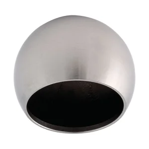 CROSO Rohrabschlusskugel für Rohr ø 42,4 mm,Außen ø 55 mm, Edelstahl V4A