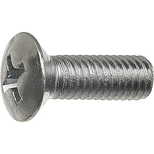 ~ISO7047 4.8 M 4x 10 Phillips KS verzinkt Linsensenkkopfschraube (DIN966A)