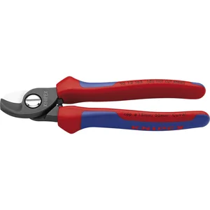 KNIPEX Kabelschere 9512 für Kabel 15 mm/50 mm², 2K-Griff, brüniert, L=165 mm