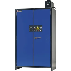 ASECOS Sicherheitsschrank ION-PRO-90 mit 5 Böden mit Steckdose