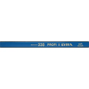 LYRA Tischlerbleistift 338 Profi mittel Länge 180 mm
