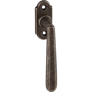 MARCHESI Fenstergriff OTTONE sichtbar geschraubt, Messing rostfarbig lackiert