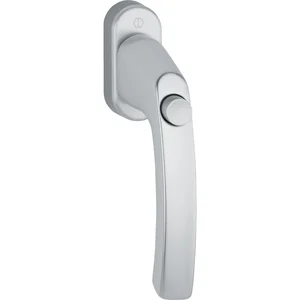 HOPPE Fenstergriff LIÈGE - Druckknopf, Vierkant 7 x 32 mm, silber eloxiert