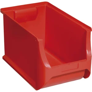ALLIT Sichtlagerkasten Größe 4H rot 355 x 205 x 200 mm