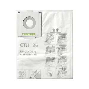 FESTOOL Sicherheitsfiltersack FIS-CTH 26/3 (3 Stück)