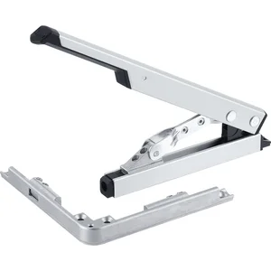 GEZE OL90N/OL95 Handhebel mit Eckumlenkung, Hub 54 mm, Alu silber eloxiert