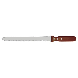 STUBAI Dämmstoffmesser/Isoliermesser rostfrei Klingenlänge 280 mm