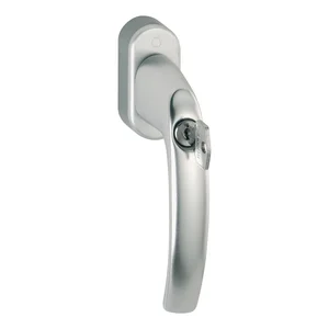 HOPPE Fenstergriff ATLANTA sperrbar Secustik, Aluminium silber eloxiert