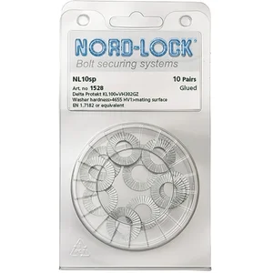 NORD-LOCK Keilsicherungsscheiben NL10sp, nach DIN25201 - Blister SB-10