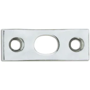 Türkantriegel-Schließblech, 40 x 15 x 2 mm, verzinkt