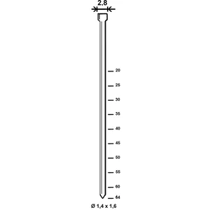 ALSAFIX Stauchkopfnagel N 35 mm aus Stahldraht verzinkt (4000 St)
