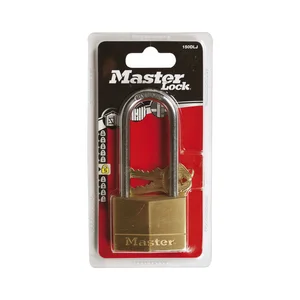 MASTER LOCK Vorhangschloss 150 EURDLJ Messing, Breite 50 mm, verschsp. SB