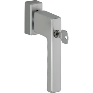 HOPPE Fenstergriff TOULON Sperrzylinder, VK 32-42 mm, Aluminium silber eloxiert