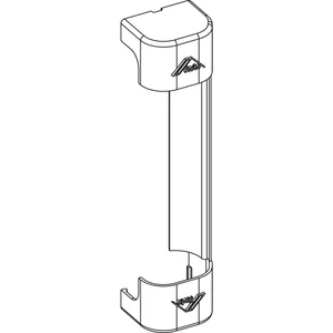ROTO NX Abdeckkappe Axerlager P verstellbar PVC R03.2 Messing glänzend