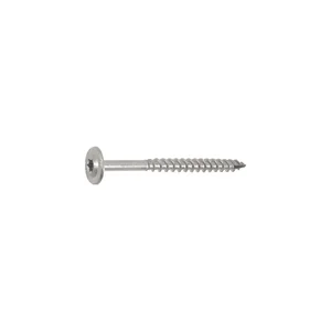 S&P Holzbauschraube Tellerkopf 6.0x 80 Teilgewinde Torx 25 Edelstahl A2