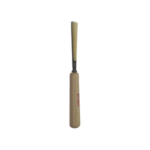 STUBAI Bildhauer-Stechbeitel geschliffen mit Holzheft Form 6 Breite 30 mm