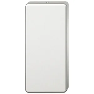 FSB Blindrosette 17 1778 eckig, Aluminium silber eloxiert