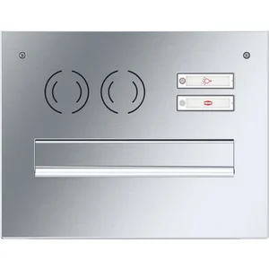 RENZ Frontplatte eckig, 360 x 280 mm, Edelstahl