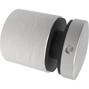 Glaspunkthalter verstellbar, für 8-17,52 mm Glas, ø 50 mm, Edelstahl V2A