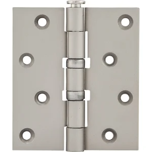 Scharnierband, 102 x 89 x 3,0 mm, Stahl vernickelt