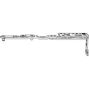 MACO Kippbandarm POWER Holz/PVC FT30 13V FFB 255-1200 silber rechts (217727)