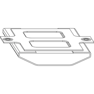 MACO HS Dichtungsbrücke für Führungsschiene universal nieder L=93 mm