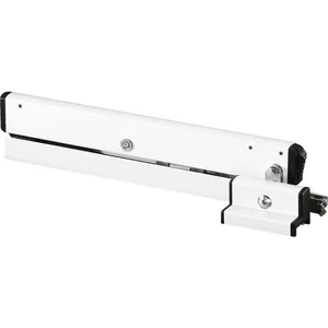 GEZE OL90N Öffnerschere mit Flügelbock Standard, Alu weiß RAL 9016