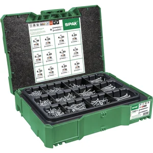 SPAX SNK Montagekoffer / Systainer T-Loc, T-STAR plus, Wirox-Silber