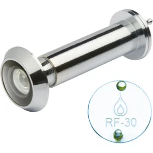 SOLIDO Türgucker ø 14, Linse 200°, TS 50-80 mm, verchromt, brandschutztauglich