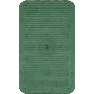 GV Unterlegplatte, 100 x 60 x 5 mm, Kunststoff braun