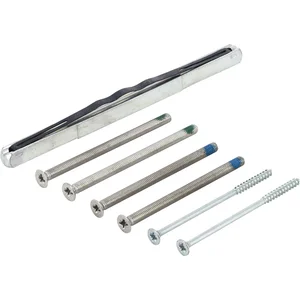 HOPPE Befestigungsset für Drückergarnituren SERTOS, mit Vierkantstift 8,5 x 145