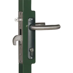 Rohrrahmenschloss H-Metall-WB für Einschweißkasten, DM 35, PZ 92,eckig,Edelstahl