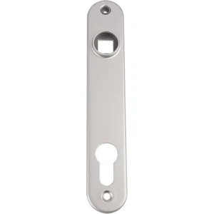 Langschild 3020-HYB-ALU für Rohrrahmenschlösser, 180 x 32 x 6 mm, Aluminium