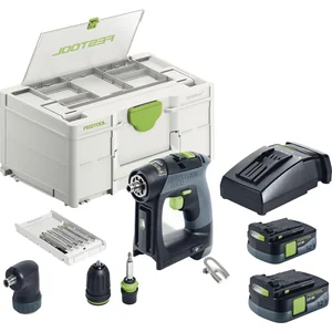 FESTOOL Akku-Bohrschrauber CXS 12 2,5-Set 12 Volt / 2,5 Ah (IEC) Li-Ion