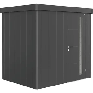 BIOHORT Gerätehaus Neo 1B dunkelgrau-metallic