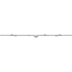 ROTO NT/NX Kantengetriebe mittig/variabel DM 15 mm L=1100 mm 3P Zapfen silber