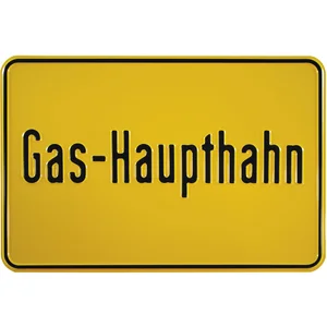 Hinweisschild Gas-Haupthahn 300 x 200 mm