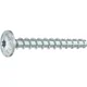 Heco Multi-Monti MMS plus - Montageschienenanker mit flachem Rundkopf T-Drive - Stahl verzinkt-blau