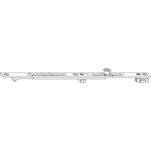 MACO MM Stulpverlängerung fix 1 iS, L=235 mm, silber (210496)