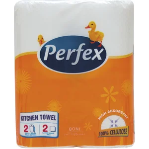 Küchenrolle Boni Perfex 2-lagig, 1 PK = 48 Rollen