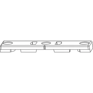 MACO Schließteil Öffnungsbegrenzung PVC, 12/20-13, TROCAL Innonova A5/M5, silber